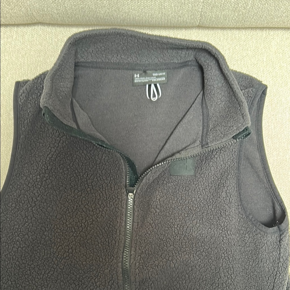Gray Fleece Vest Under Armour